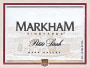 Markham Petite Sirah 1997 Front Label