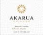 Akarua Winery Bannockburn Pinot Noir 2013 Front Label
