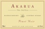 Akarua Winery Gullies Pinot Noir 2007 Front Label