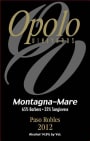 Opolo Montagna-Mare Red Blend 2012 Front Label