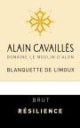 Alain Cavailles Blanquette de Limoux Resilience Brut 2011 Front Label