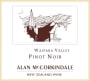 Alan McCorkindale Wines Pinot Noir 2010 Front Label