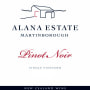 Alana Estate Pinot Noir 2013 Front Label