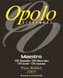 Opolo Maestro Red Wine 2005 Front Label