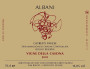 Albani Viticoltori Oltrepo Pavese Vigne della Casona Riserva Rosso 2001 Front Label