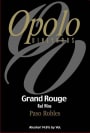 Opolo Grand Rouge Red Wine 2013 Front Label