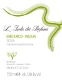 Alcesti Sicilia Isola dei Profumi Grecanico Inzolia 2015 Front Label