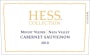 Hess Hess Collection Cabernet Sauvignon 2010 Front Label