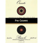 Pio Cesare Barolo Ornato 2000 Front Label