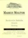 Markus Molitor Bernkasteler Badstube Eiswein (half-bottle) 1998 Front Label