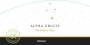 Alpha Crucis Shiraz 2013 Front Label