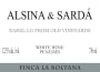 Alsina & Sarda Finca la Boltana 2014 Front Label
