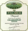 Palmer Chardonnay Estate 1998 Front Label