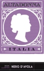 Altadonna Sicilia Nero d'Avola 2009 Front Label