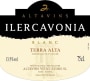 Altavins Ilercavonia 2011 Front Label