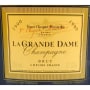 Veuve Clicquot La Grande Dame (1.5 L) 1990 Front Label