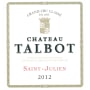 Chateau Talbot  2012 Front Label