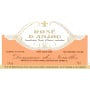 Domaine des Nouelles Rose d'Anjou 2016 Front Label
