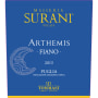 Masseria Surani Arthemis Fiano 2015 Front Label