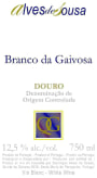 Alves de Sousa Branco da Gaivosa 2011 Front Label
