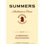 Summers Estate Andriana's Cuvee Cabernet Sauvignon 2014 Front Label