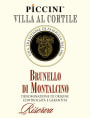 Piccini Brunello di Montalcino Riserva 2010 Front Label