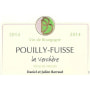 Daniel & Julien Barraud Pouilly-Fuisse La Verchere 2014 Front Label