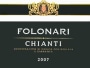 Ambrogio e Giovanni Folonari Tenute Tuscany Chianti 2007 Front Label