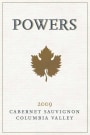Powers Cabernet Sauvignon 2009 Front Label
