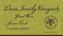 Davis Family Vineyards Campbell Ranch Pinot Noir 2014 Front Label