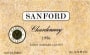 Sanford Barrel Select Chardonnay 1996 Front Label