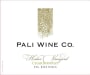Pali Wine Co Huber Vineyard Chardonnay 2014 Front Label