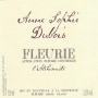 Anne Sophie Dubois Fleurie l'Alchimiste 2014 Front Label