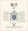 Palmina Rea IV Red Wine 2012 Front Label