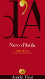 Antichi Vinai d'A Nero d'Avola 2012 Front Label
