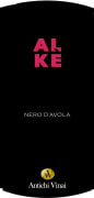 Antichi Vinai Sicilia Alke Nero d'Avola 2014 Front Label