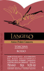 Antico Podere Casanova Toscana Bucciarelli Langelo Rosso 2009 Front Label
