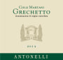 Antonelli San Marco Colli Martani Grechetto 2014 Front Label