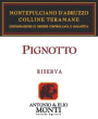 Antonio ed Elio Monti Montepulciano d'Abruzzo Colline Teramane Riserva 2006 Front Label