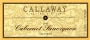 Callaway Cabernet Sauvignon 1997 Front Label