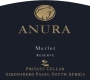 Anura Vineyards Private Cellar Reserve Merlot 2006 Front Label
