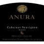 Anura Vineyards Private Cellar Reserve Cabernet Sauvignon 2007 Front Label