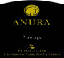 Anura Vineyards Private Cellar Pinotage 2012 Front Label