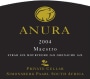 Anura Vineyards Private Cellar Maestro 2004 Front Label