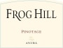 Anura Vineyards Frog Hill Pinotage 2009 Front Label