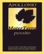 Appollonio Casa Vinicola Salento Mater Terra Passito Negroamaro 2007 Front Label