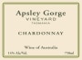 Apsley Gorge Vineyard Chardonnay 2013 Front Label