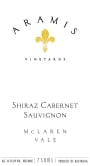 Aramis Vineyards White Label Shiraz  Cabernet Sauvignon 2008 Front Label