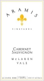 Aramis Vineyards White Label Cabernet Sauvignon 2012 Front Label