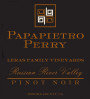 Papapietro Perry Leras Family Vineyards Pinot Noir 2010 Front Label